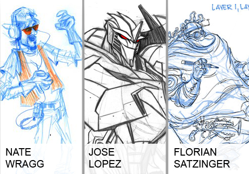 I'll join Nate Wragg and Jose Lopez for a panel discussion about Character Design at CTN-X 2011
