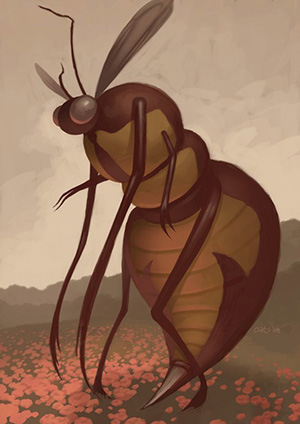 A Big Ol' Bug by Chris Oatley