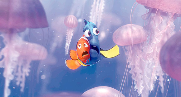 Jellyfish Scene Finding Nemo