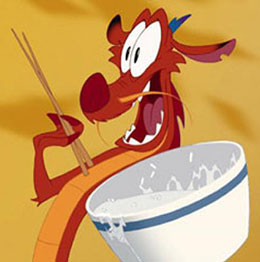 Tom Bancroft was the lead animator for Mushu.