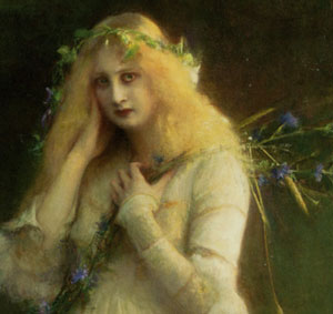 Detail from Pascal Dagnan-Bouveret's 'Ophelia'