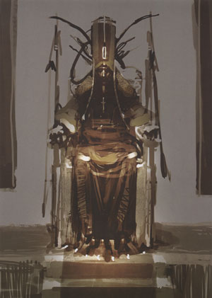 'King' Concept by Felix Yoon from one of the best concept art books ever: 'The Skillful Huntsman'